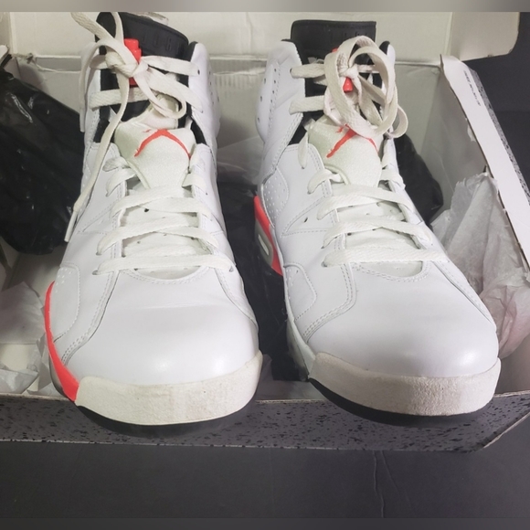 Size 11 - Jordan 6 Retro Infrared White 2014 main image 5